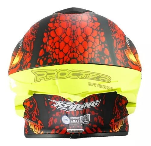 Casco Deportivo Certificado Integral Xtrong - Velocity Savage