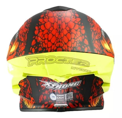 Casco Deportivo Certificado Integral Xtrong - Velocity Savage