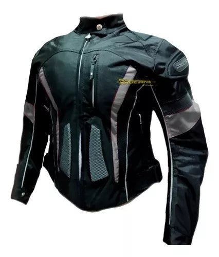 Chaqueta Moto Protecciones Reflectiva Mujer Dama Fabricación - Velocity Savage