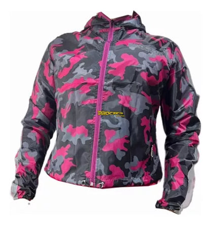 Chaqueta Camuflada Rompevientos Moto Bicicleta Reflectiva - Velocity Savage