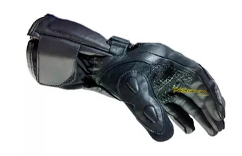 Guantes Cuero Moto Caña Larga Con Protección Certificados - Velocity Savage