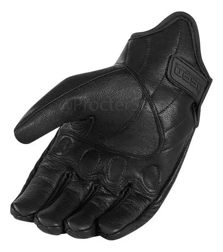 Guantes Pursuit En Cuero Moto Protección Unisex - Velocity Savage