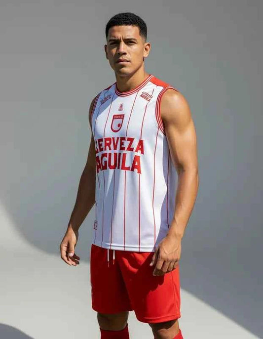 Esqueleto Santa Fe Esqueleto_Santa_fe_blanco | Velocity Savage - Ropa Deportiva de Fútbol en Colombia