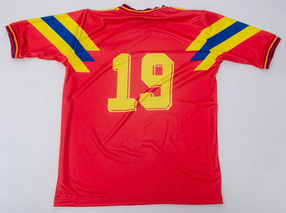 Camiseta Retro Selección Colombia 1990 Con estampado