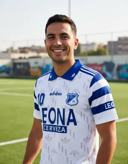 Camiseta Retro Leona Millonarios FC Envío Incluido