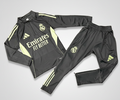 Sudadera Real Madrid Adidas Niños Gris