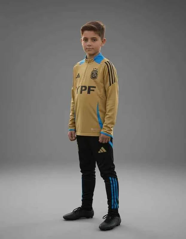 Sudadera Argentina Dorado