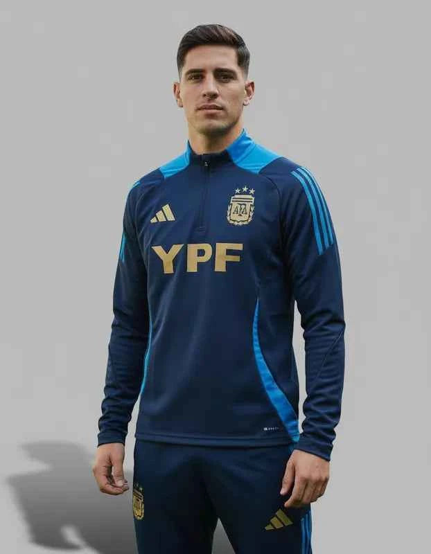 Sudadera Argentina Azul Oscuro