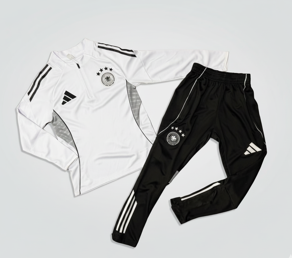 Sudadera Alemania Niños Blanco