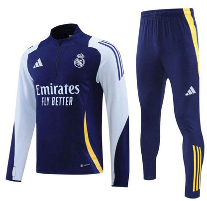 Sudadera Entrenamiento Real Madrid Adidas Envío Incluido Azul Oscuro