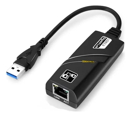 Adaptador De Red Usb 3.0 A Rj45 Ethernet Lan 1000mbps Reales - Velocity Savage