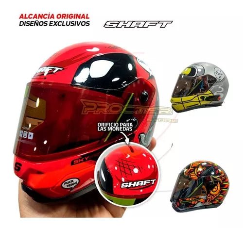 Alcancía en Forma de Casco Original Shaft - Velocity Savage