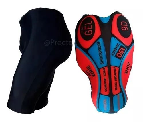 Badana Corta Lycra Ciclismo Protección Gel Uniforme Bici Mtb - Velocity Savage