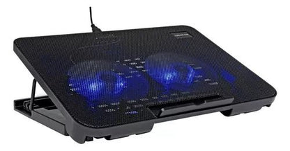 Base Gamer Refrigerante De Portátil 5 Niveles 2ventiladores - Velocity Savage