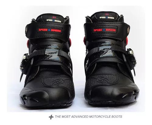 Botas Botines Moto Proteccion Speed Con Deslizadores Velocity Savage