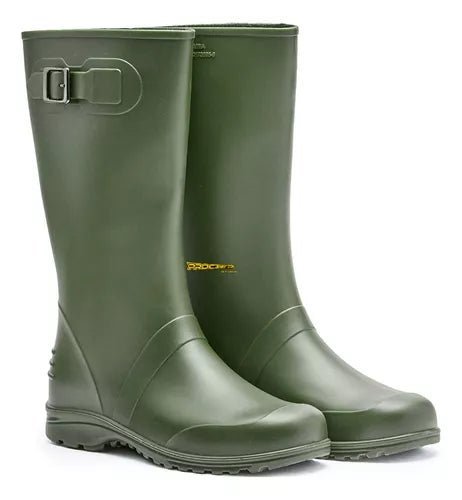 Botas Dama Para La Lluvia Hebilla Caucho Impermeables - Velocity Savage