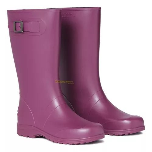 Botas Dama Para La Lluvia Hebilla Caucho Impermeables - Velocity Savage