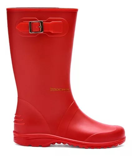 Botas Dama Para La Lluvia Hebilla Caucho Impermeables - Velocity Savage