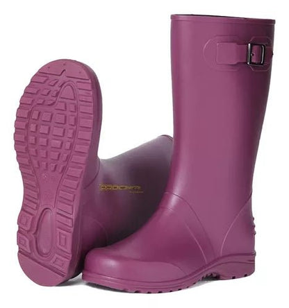 Botas Dama Para La Lluvia Hebilla Caucho Impermeables - Velocity Savage