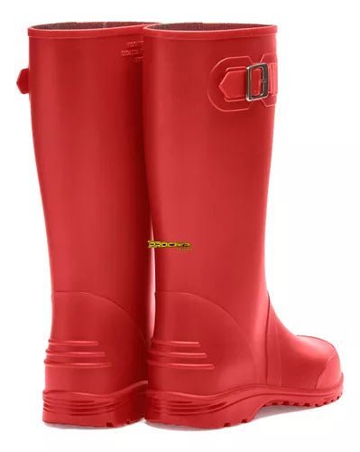 Botas Dama Para La Lluvia Hebilla Caucho Impermeables - Velocity Savage