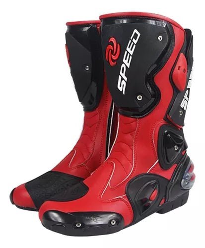 Botas Speed Con Protecciones Moto Montero Velocidad - Velocity Savage