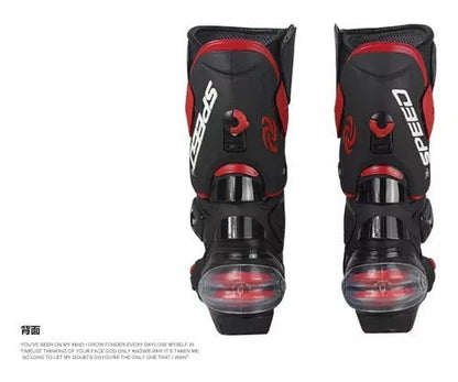 Botas Speed Con Protecciones Moto Montero Velocidad - Velocity Savage