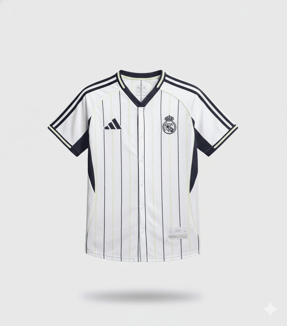Camisa Beisbolera Edición Especial Real Madrid | Velocity Savage