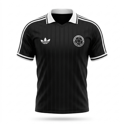 Camiseta Adidas Colombia Negra R3CD Versión Jugador y Fan - Calidad 1:1 | Velocity Savage