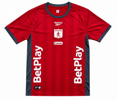 Camiseta América de Cali 2026 entrenamiento roja con escudo bordado