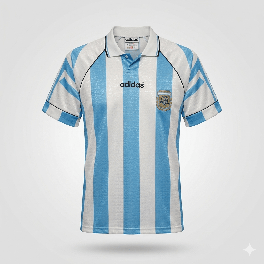Camiseta Argentina 1996/1997 Local Retro Calidad 1:1 - tag5 | Velocity Savage Colombia