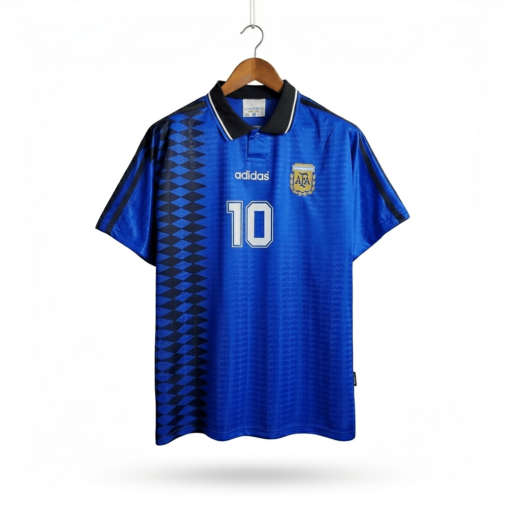 Camiseta Argentina 1998 Visitante Retro Calidad 1:1 - tag5 | Velocity Savage Colombia
