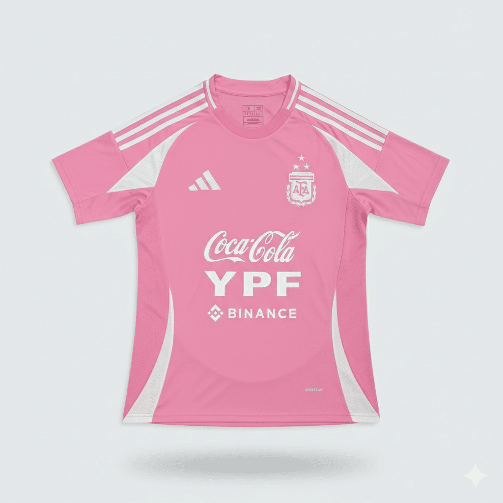 Camiseta Argentina Rosada 25/26 | Velocity Savage