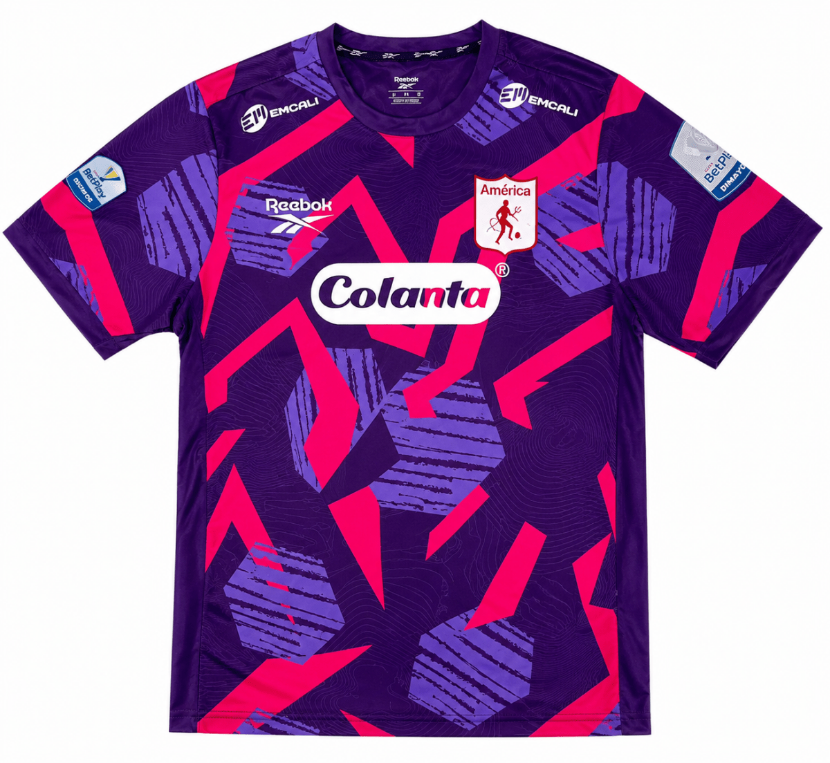 Camiseta arquero América de Cali 2026 con escudo bordado