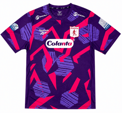 Camiseta arquero América de Cali 2026 con escudo bordado