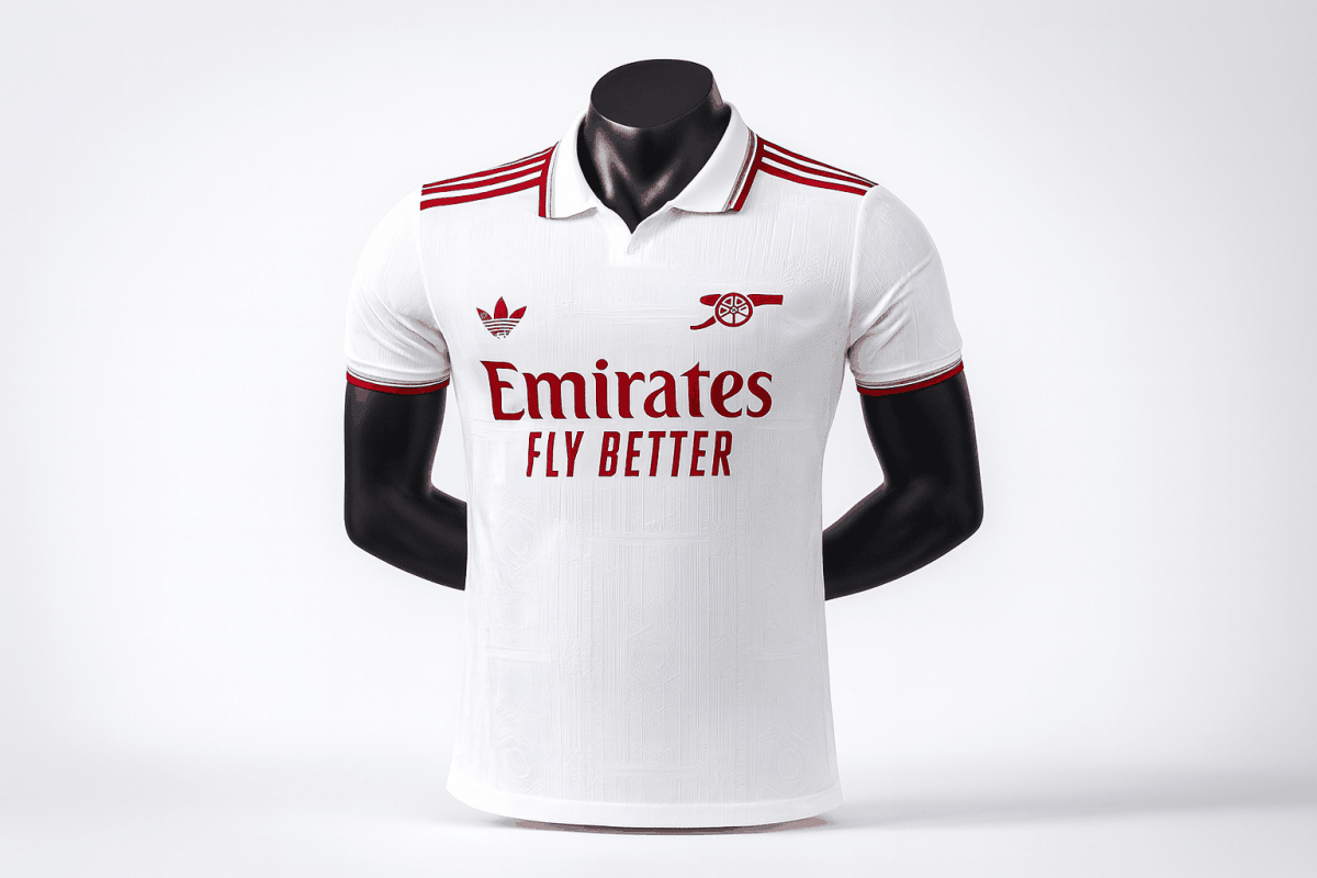 Camiseta Arsenal Visitante 2026 Adidas | Velocity Savage