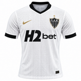 Camiseta visitante del Atlético Mineiro 2026 blanca con cuello y puños negros