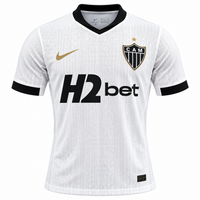 Atlético Mineiro 2026 away jersey in white with black collar and cuffs