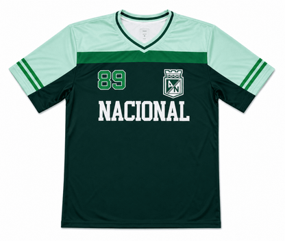 Camiseta Atlético Nacional Campeón Libertadores 89 retro
