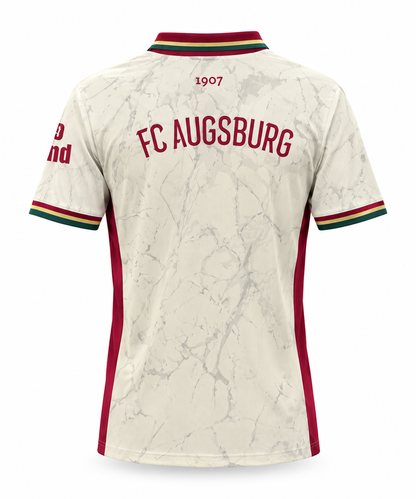 Camiseta Augsburg Local 2026-2027 de espalda, con FC Augsburg y 1907