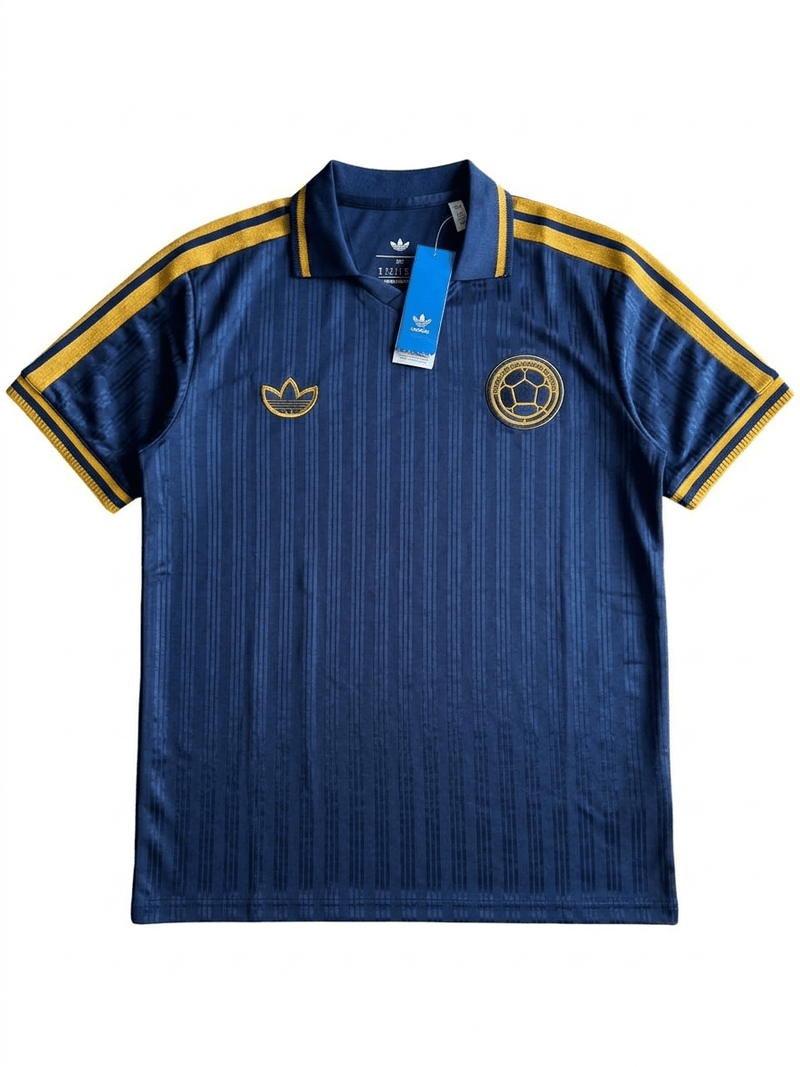 Camiseta Azul Adidas Originals Colombia Edición Especial