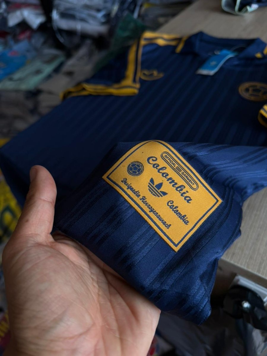 Camiseta Azul Adidas Originals Colombia Edición Especial Versión Jugador y Fan - Calidad 1:1 | Velocity Savage