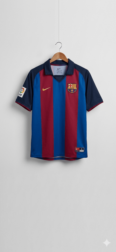 Camiseta Barcelona 2003/2004 Local Retro Calidad 1:1 - tag5 | Velocity Savage Colombia