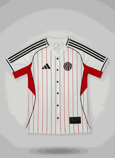 Camiseta Beisbolera River Plate Retro Streetwear | Velocity Savage