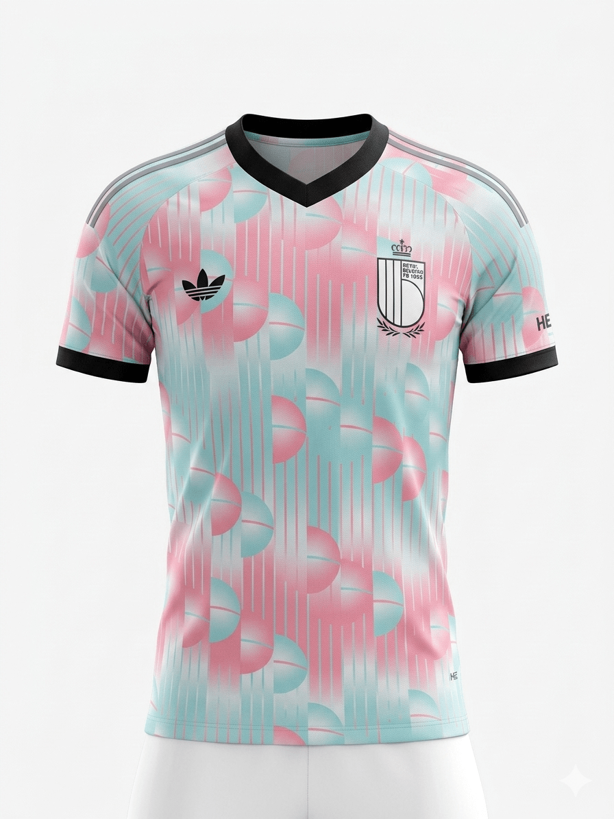 Camiseta Belgica Visitante 2026 Calidad 1:1 Velocity Savage