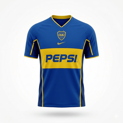 Camiseta Boca Juniors 2002/2003 Local Retro Calidad 1:1 - tag5 | Velocity Savage Colombia