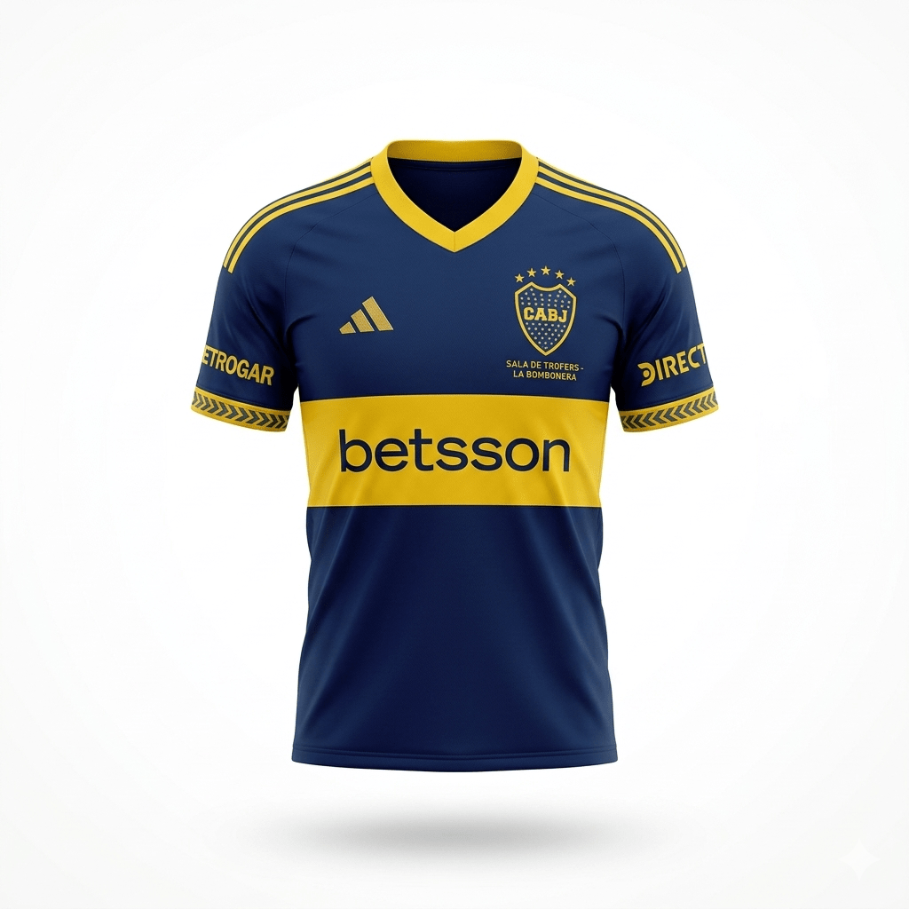 Camiseta Boca Juniors 2025/2026 Local Calidad 1:1 - tag5 | Velocity Savage Colombia