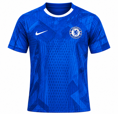 Camiseta Chelsea FC, foto de estudio en fondo blanco