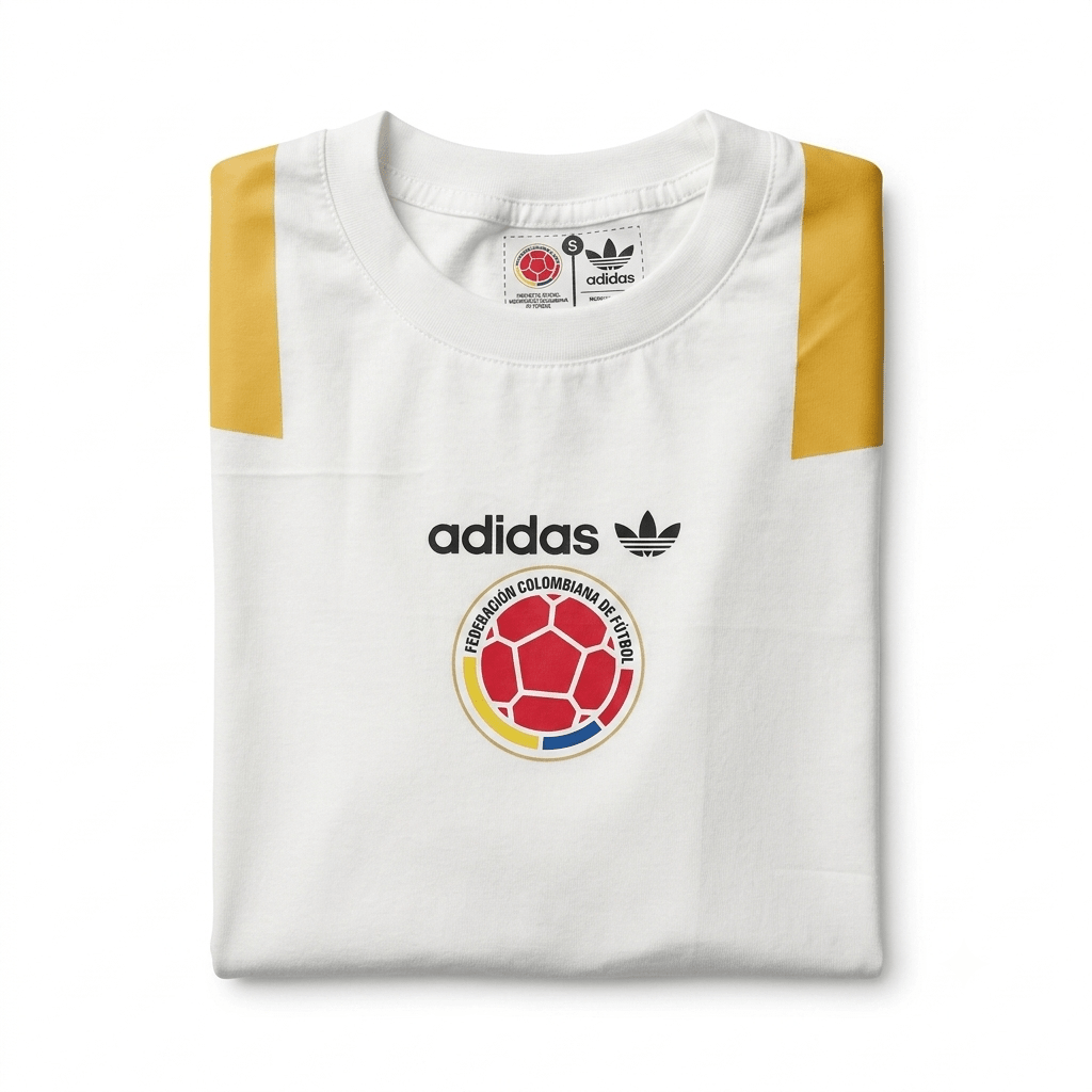 Camiseta Colombia EQT Blanca 2026 - Velocity Savage