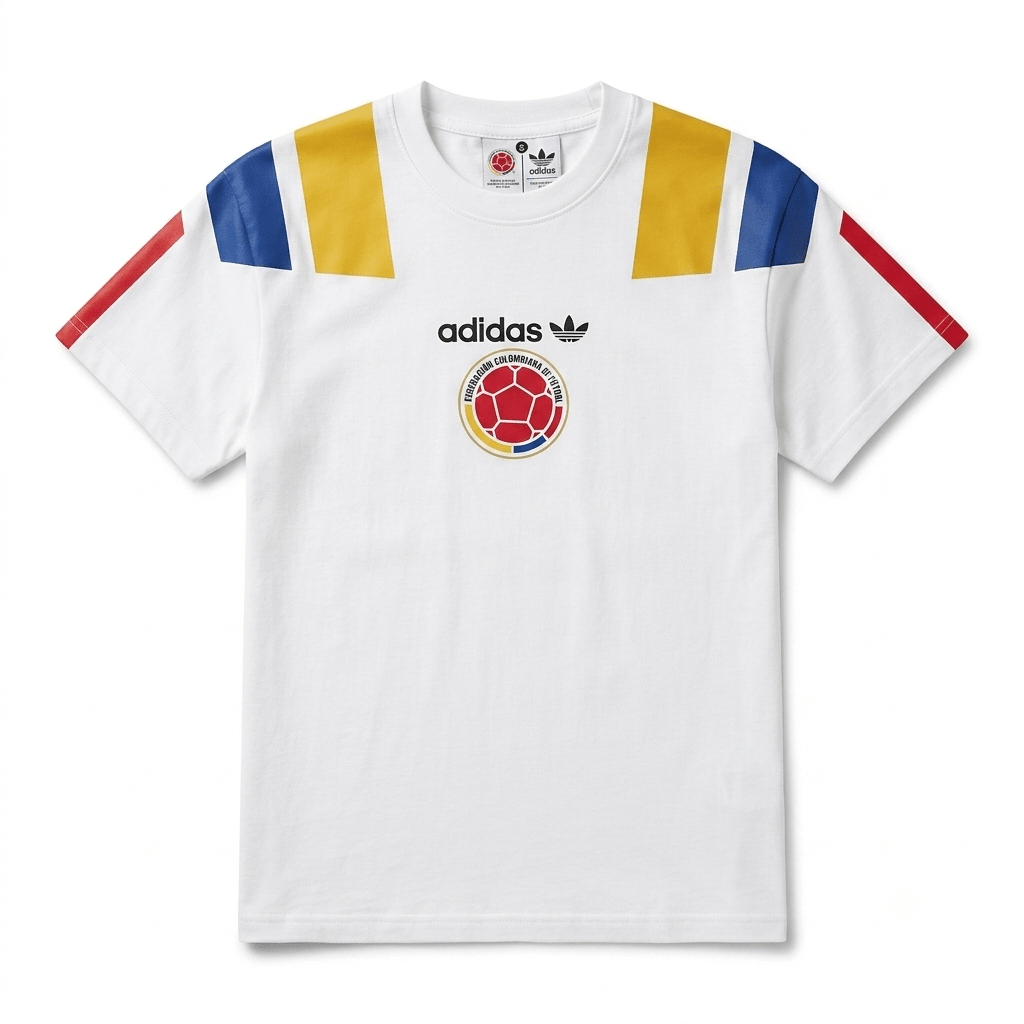Camiseta Colombia EQT Blanca 2026 - Velocity Savage