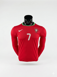 Camiseta CR7 Portugal 2012 Manga Larga Nike - Calidad 1:1 | Velocity Savage